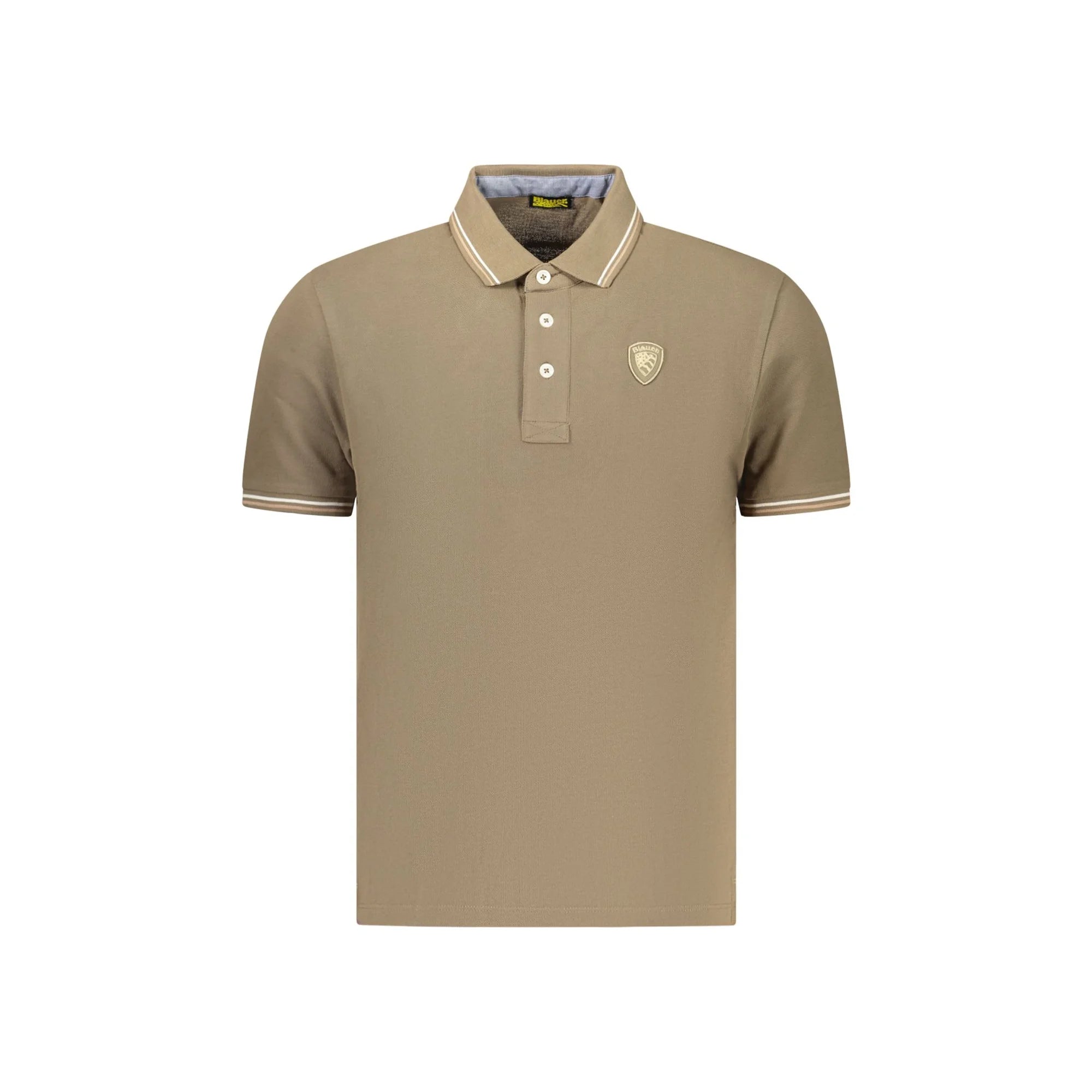 BLAUER APPAREL POLO MANICHE CORTE UOMO VERDE