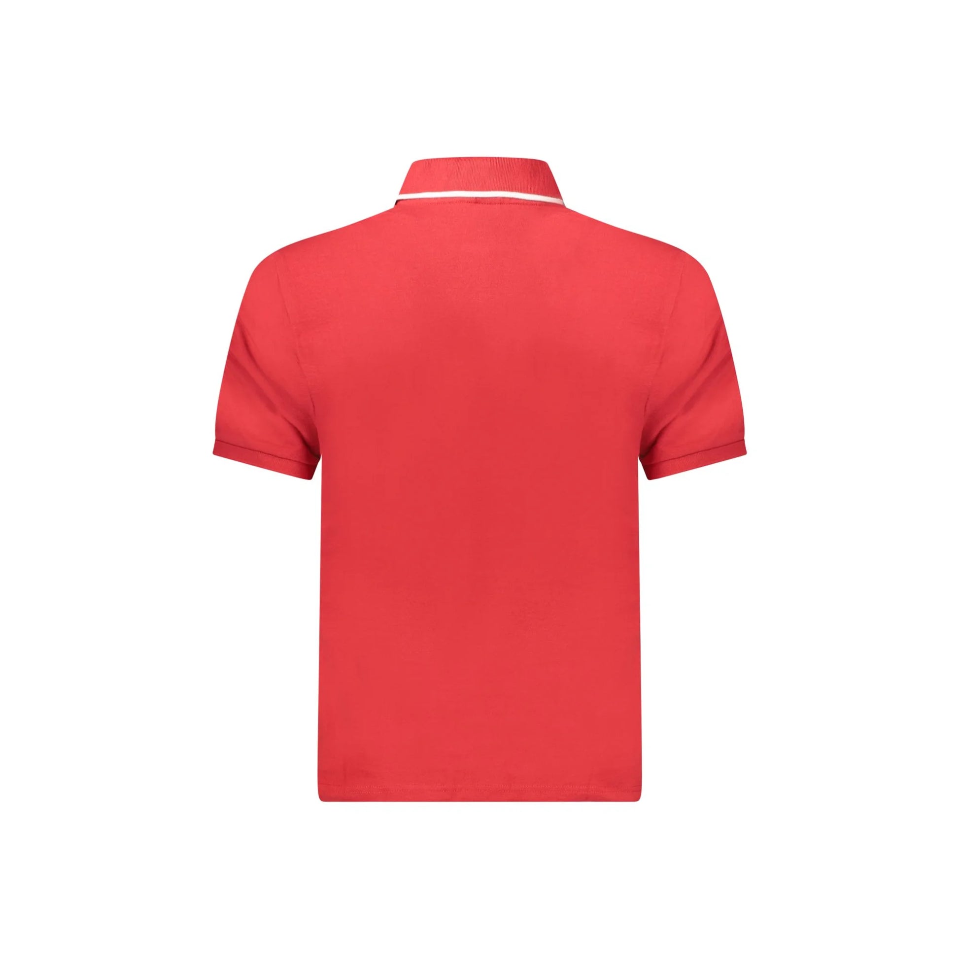 North Sails Polo Maniche Corte Uomo Rossa Logo rosso - vista 2