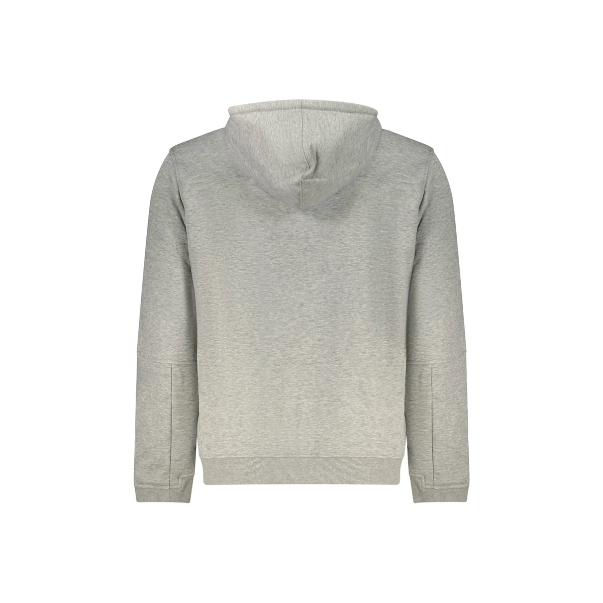 K-WAY FELPA CON ZIP UOMO GRIGIO