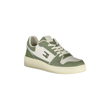 TOMMY HILFIGER Sneakers Uomo Verdi con Lacci e Dettagli - vista 2