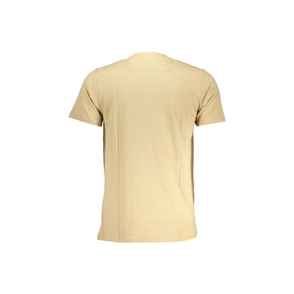 Cavalli Class T-Shirt Maniche Corte Uomo Beige Stampa - vista 2