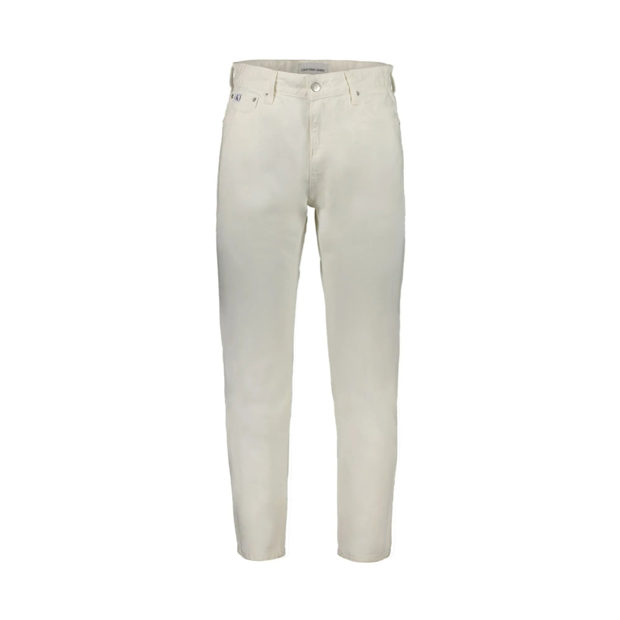 CALVIN KLEIN JEANS DENIM UOMO BIANCO