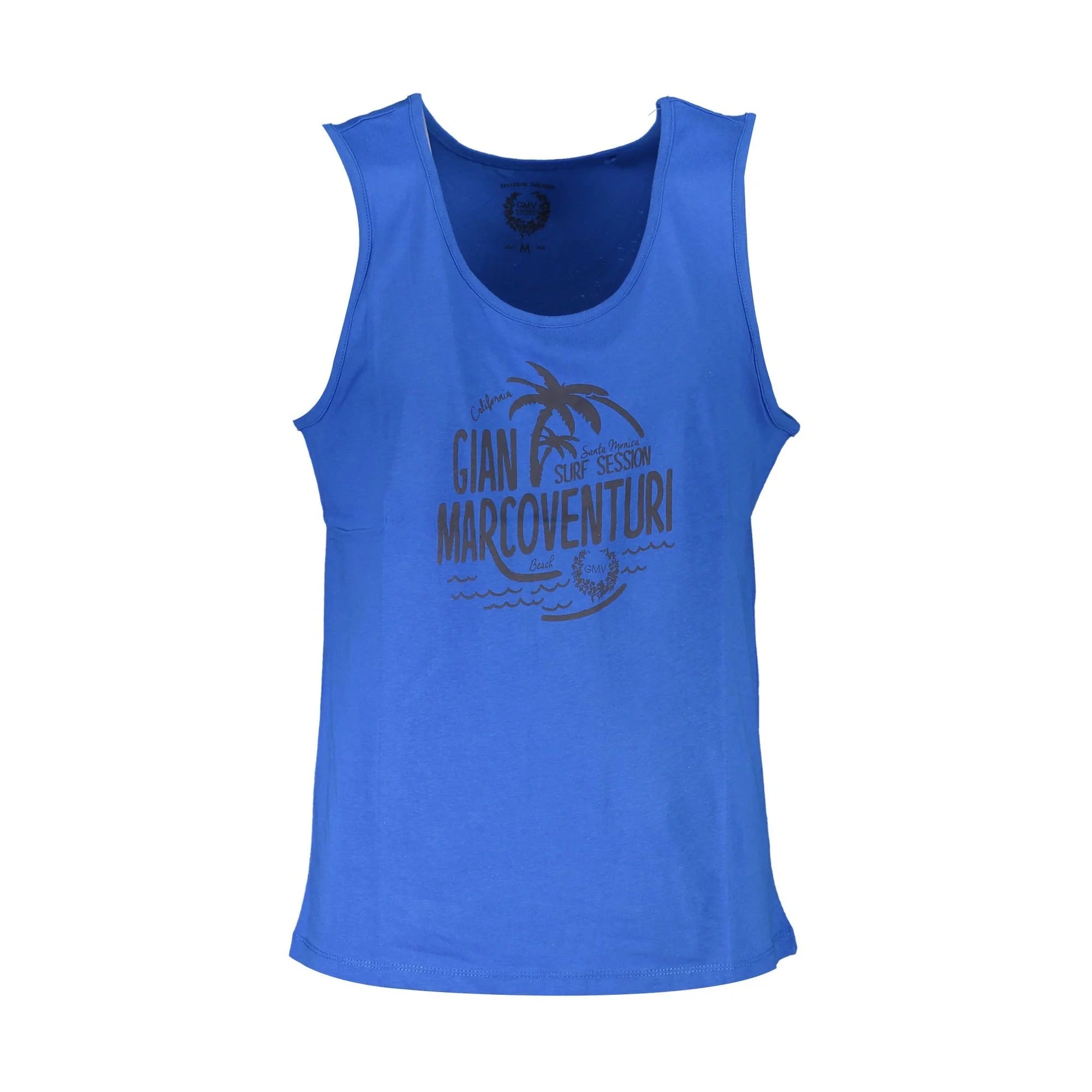 GIAN MARCO VENTURI CANOTTA UOMO BLU