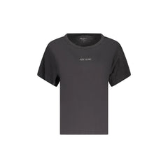 Pepe Jeans T-Shirt Korte Ærmer Dame Sort Applikationer Strass Logo
