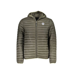 North Sails Veste Homme Verte à Capuche avec Logo