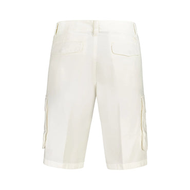 North Sails Short Pantaloni Bermuda Uomo Bianco Logo - vista 2