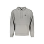 Calvin Klein Felpa Uomo Grigia Cappuccio Garzata Tascone Logo Felpe Grigio - foto prodotto