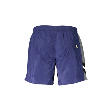 Karl Lagerfeld Beachwear Costume da Mare Uomo Blu Dettagli a Contrasto - vista 2