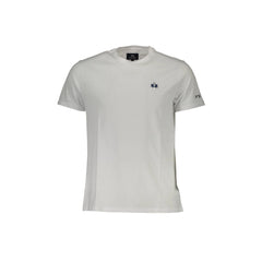 La Martina T-Shirt Maniche Corte Uomo Bianca Ricamo