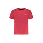 Pepe Jeans T-Shirt Maniche Corte Uomo Rossa Stampa Logo Rosso - foto prodotto