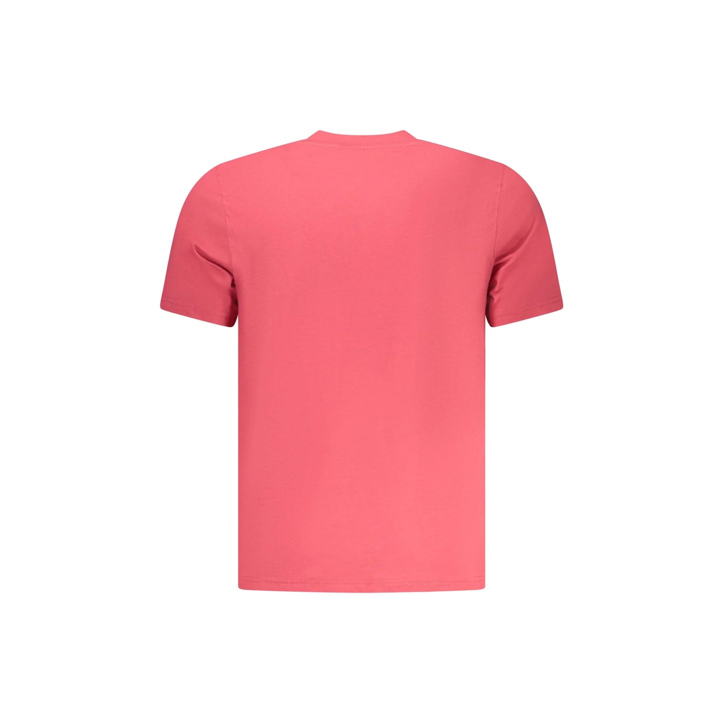North Sails T-Shirt Uomo Rossa Maniche Corte Applicazione Logo rosso - vista 2