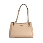 GUESS JEANS Borsa Donna Eliette Beige a Spalla con Catena e Zip Borse - foto prodotto