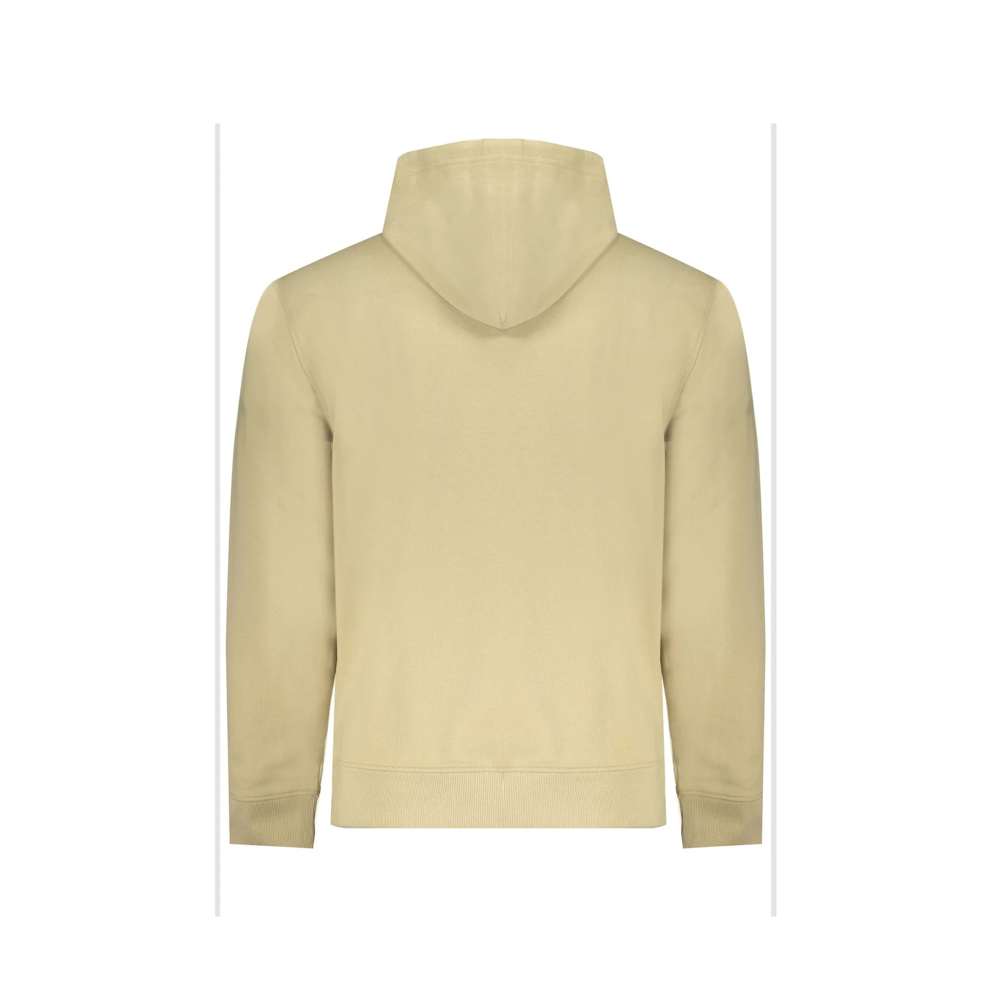 Calvin Klein Felpa Maniche Lunghe Uomo Beige Stampa Logo Felpe - vista 2