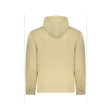 Calvin Klein Felpa Maniche Lunghe Uomo Beige Stampa Logo Felpe - vista 2
