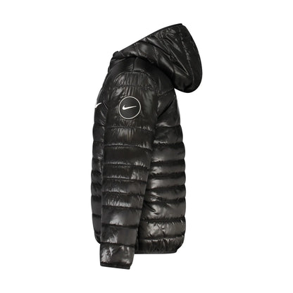 Nike Giubbotto Maniche Lunghe Unisex Nero Zip Ricamo Giubbotti e Giacche - vista 3