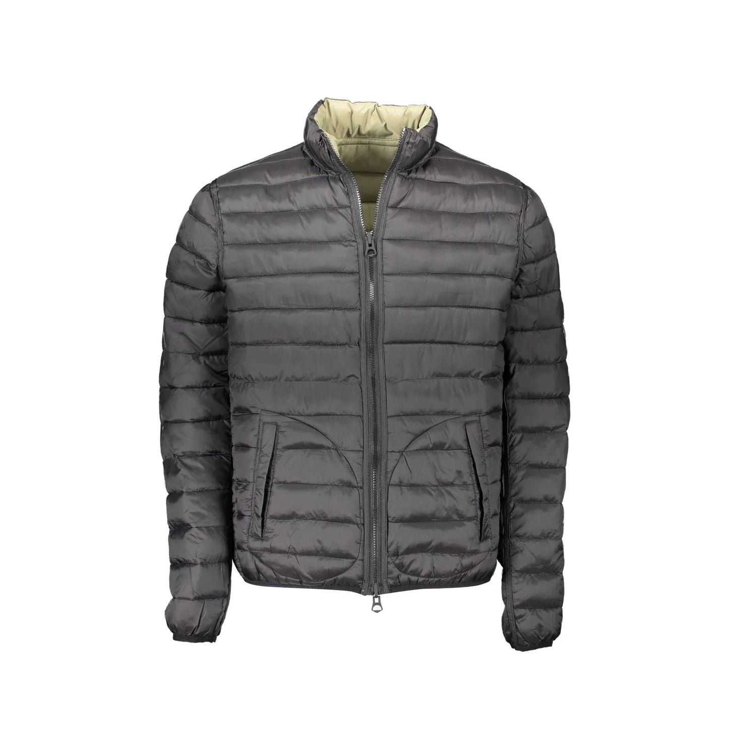 U.S. Polo Giubbotto Maniche Lunghe Uomo Verde Zip Giubbotti e Giacche - vista 3