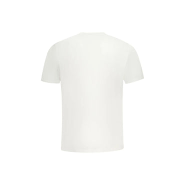 North Sails T-Shirt Maniche Corte Uomo Bianca Stampa Logo bianco - vista 2