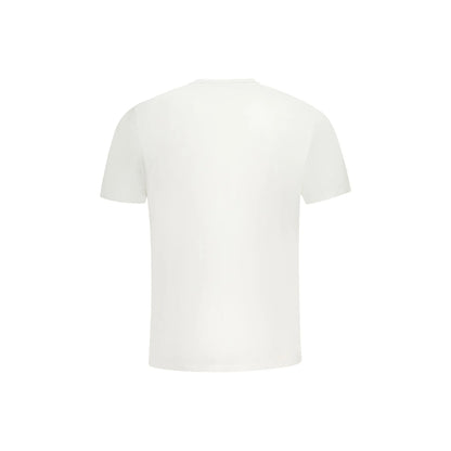 North Sails T-Shirt Maniche Corte Uomo Bianca Stampa Logo bianco - vista 2