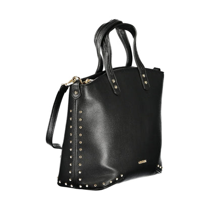 Cafenoir Borsa a Tracolla Donna Nera Chiusura con Zip Borse nero - vista 3