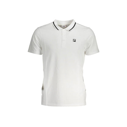 Fila Polo Maniche Corte Uomo Bianca Applicazione Bianco - foto prodotto