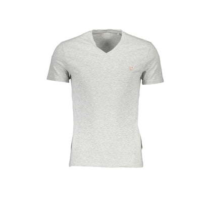 Guess Jeans T-Shirt Maniche Corte Uomo Grigia Logo Grigio - foto prodotto
