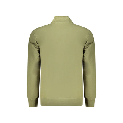 COVERI MOVING FELPA CON ZIP UOMO VERDE