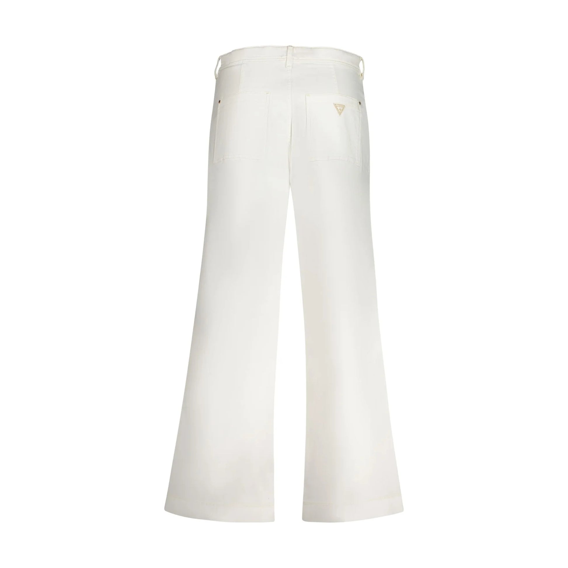 Guess Jeans Donna Bianco Logo - vista 2