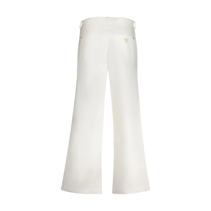 Guess Jeans Donna Bianco Logo - vista 2