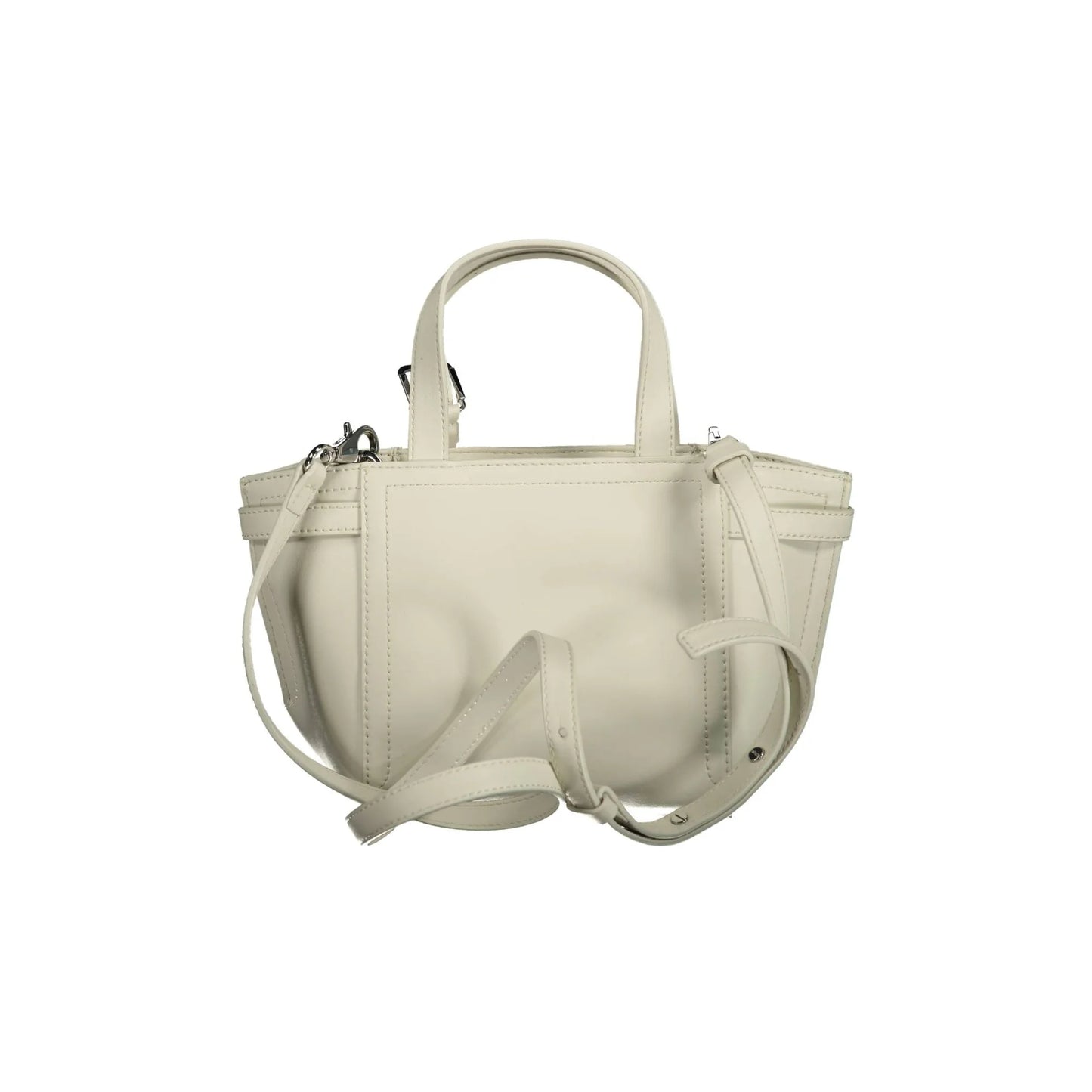 Calvin Klein Borsa a Tracolla Donna Bianca Logo Borse bianco - vista 2