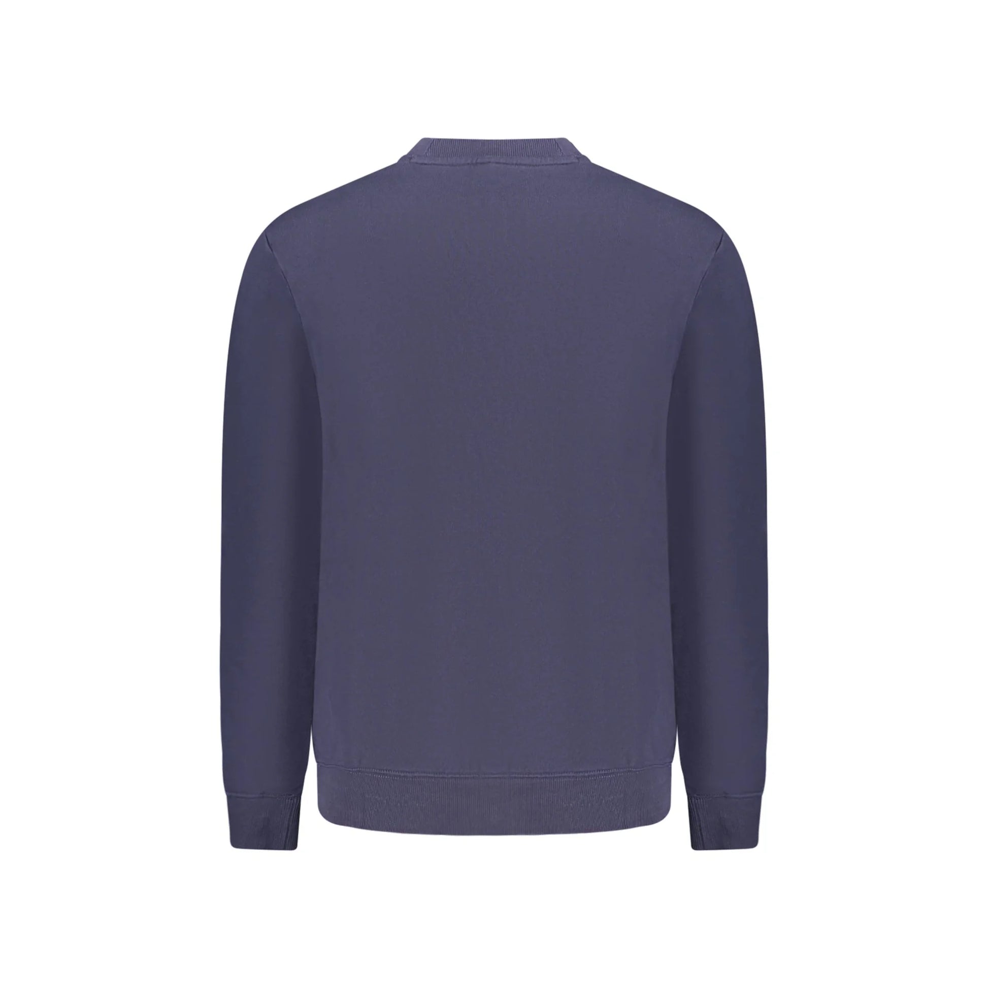 Napapijri Felpa Uomo Blu Girocollo Relaxed Fit Logo Felpe - vista 2