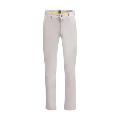 Boss Pantaloni Uomo Grigio Slim Fit con Logo - foto prodotto