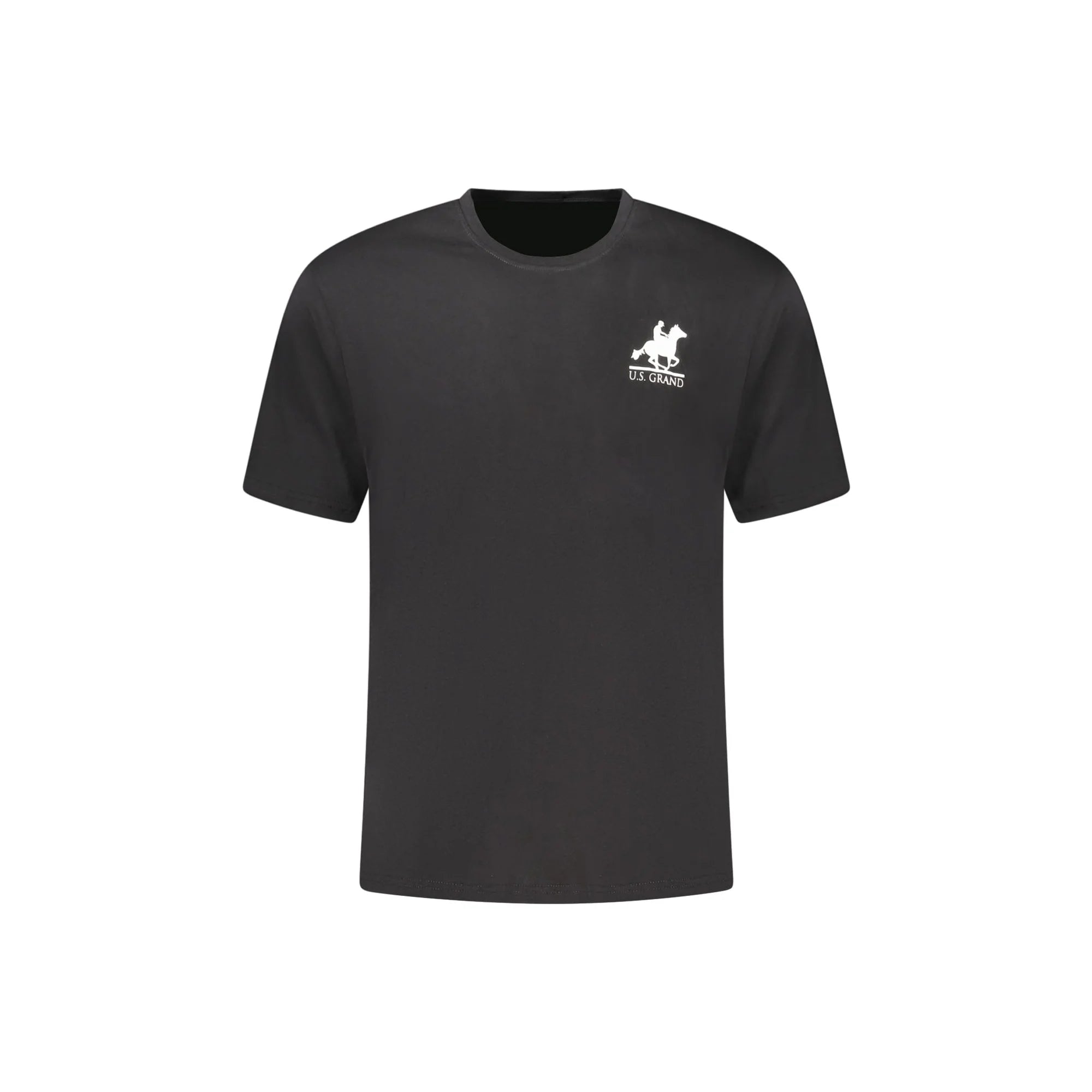 U.S. GRAND POLO T-SHIRT MANICHE CORTE UOMO NERO