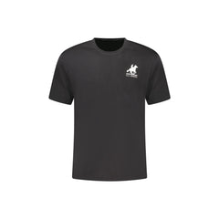 U.S. Grand Polo T-Shirt Maniche Corte Uomo Nera Stampa Logo