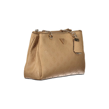 Guess Jeans Borsa a Spalla Donna beige Logo Borse - vista 2