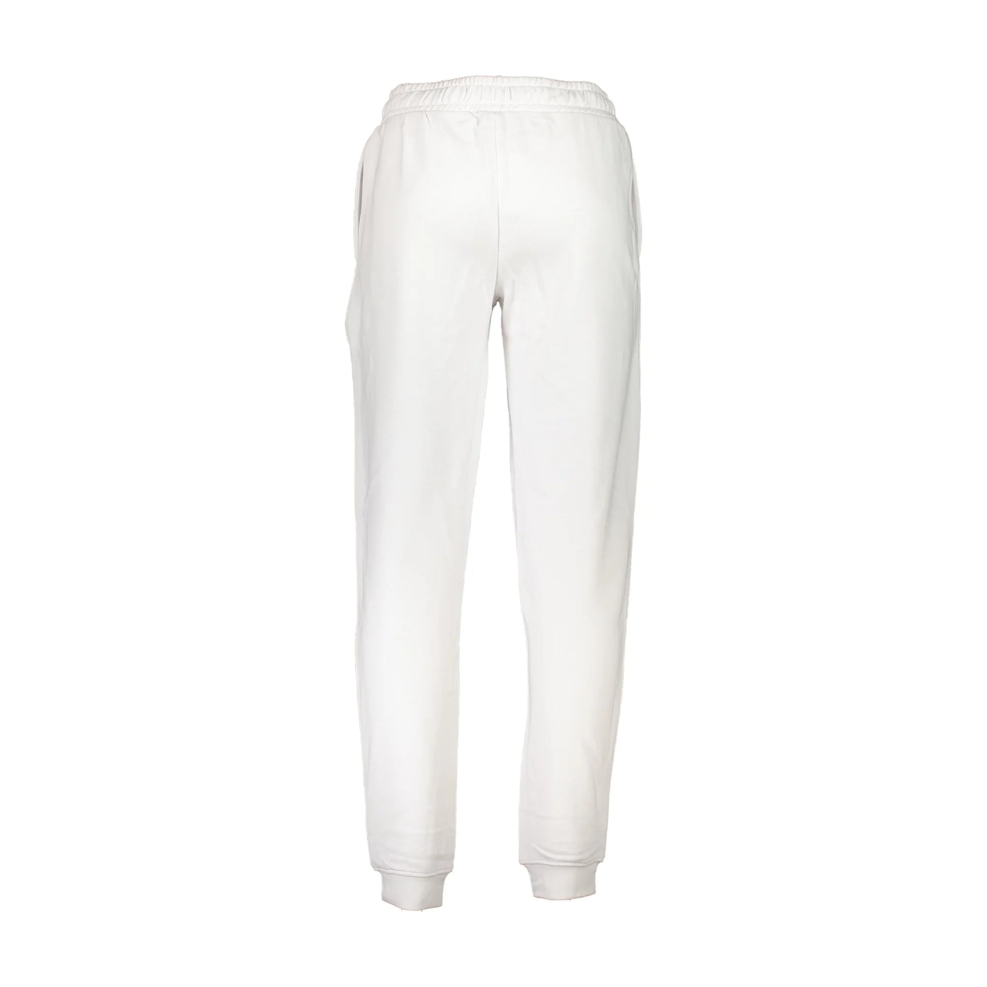 Cavalli Class Pantaloni Uomo Bianco Stampa Logo - vista 2