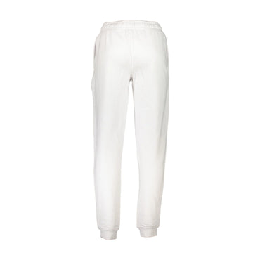Cavalli Class Pantaloni Uomo Bianco Stampa Logo - vista 2