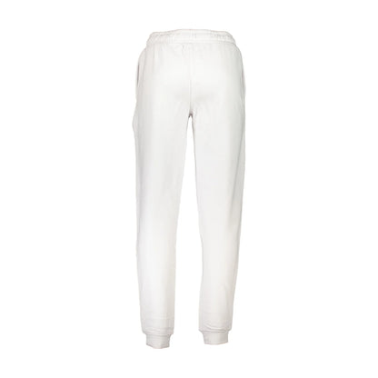 Cavalli Class Pantaloni Uomo Bianco Stampa Logo - vista 2