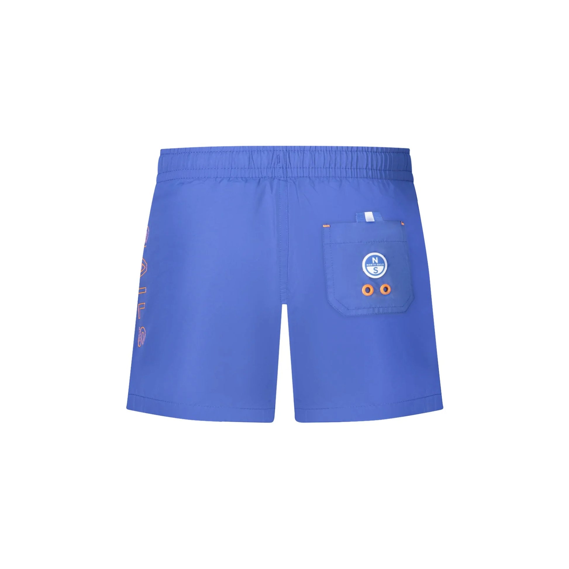 North Sails Costume da Mare Bambino Giallo Stampa Logo - vista 2
