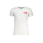 Cavalli Class T-Shirt Maniche Corte Uomo Bianca Stampa Logo Bianco - foto prodotto