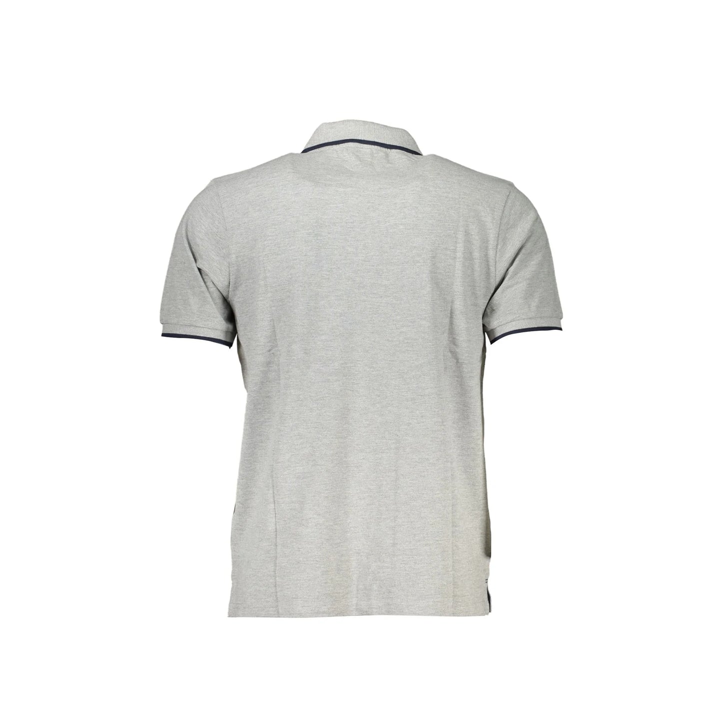 North Sails Polo Maniche Corte Uomo Grigia Stampa Logo grigio - vista 2