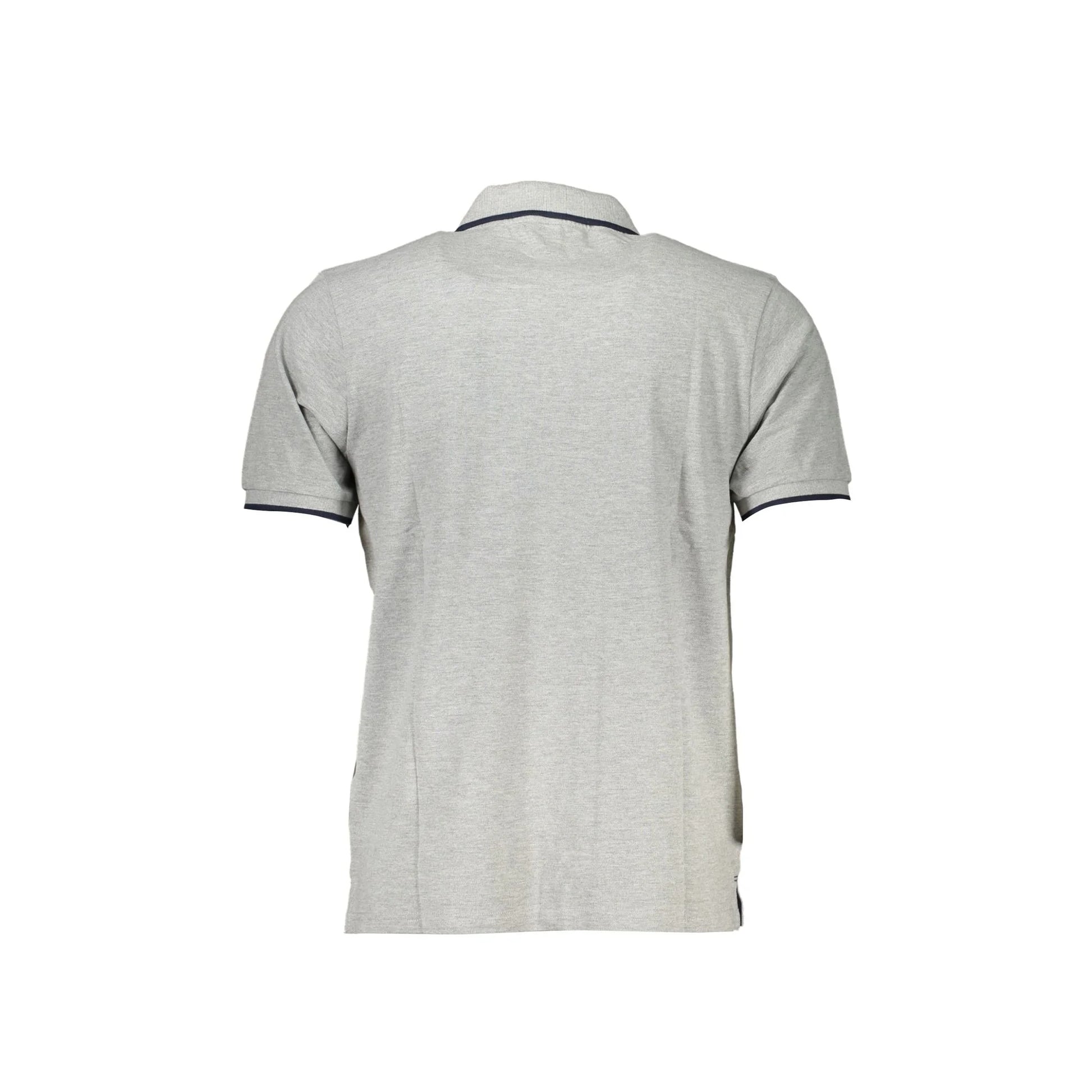 North Sails Polo Maniche Corte Uomo Grigia Stampa Logo grigio - vista 2