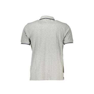 North Sails Polo Maniche Corte Uomo Grigia Stampa Logo grigio - vista 2