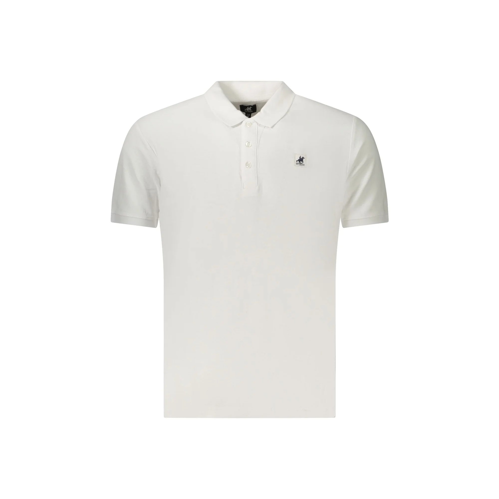 U.S. GRAND POLO MANICHE CORTE UOMO BIANCO