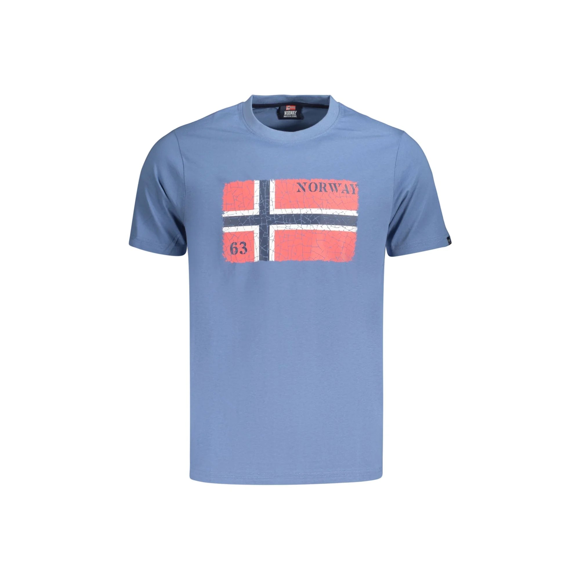 NORWAY 1963 T-SHIRT MANICHE CORTE UOMO BLU