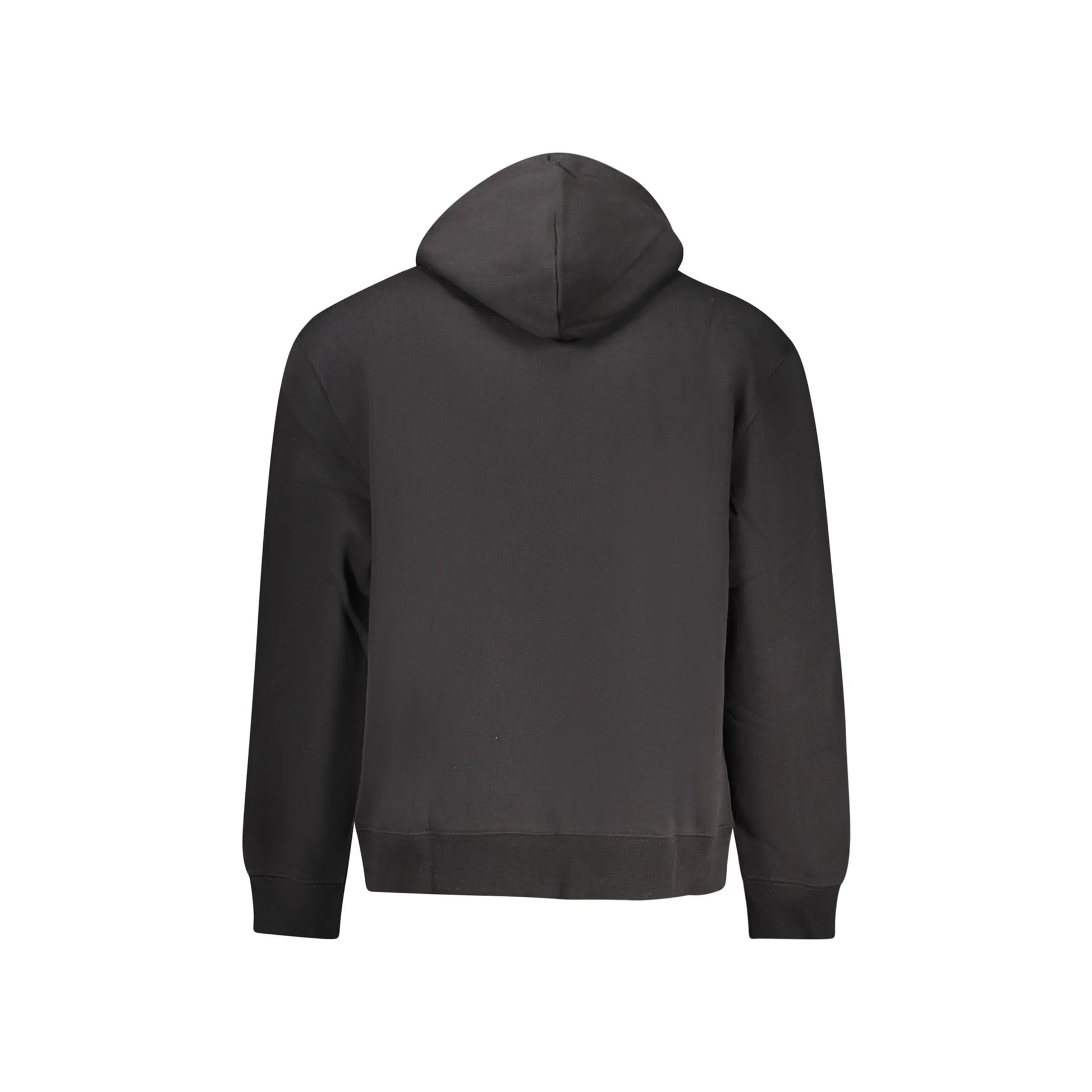 Calvin Klein Felpa Uomo Nera Cappuccio Felpata Logo Felpe nero - vista 2