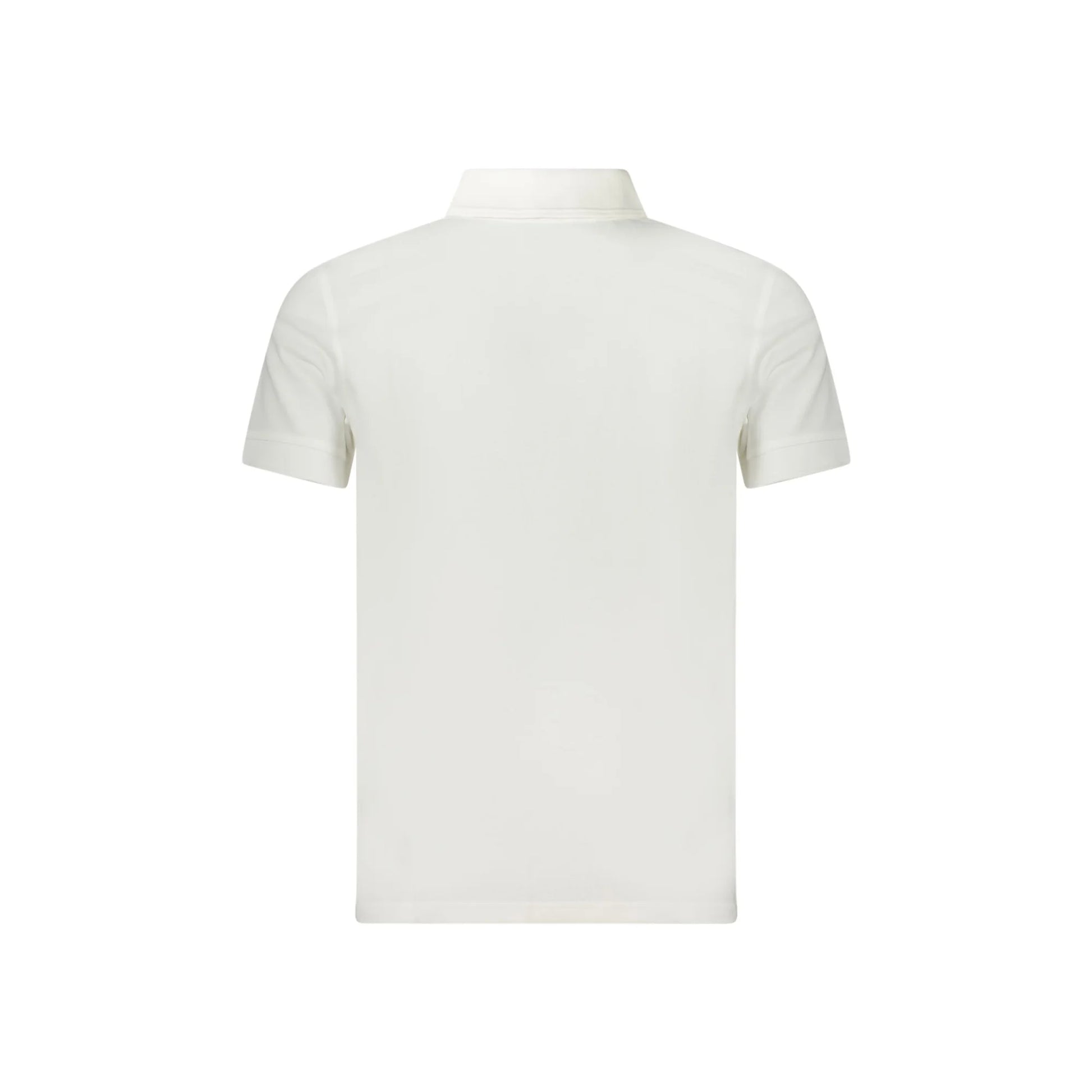 BOSS POLO MANICHE CORTE UOMO BIANCO