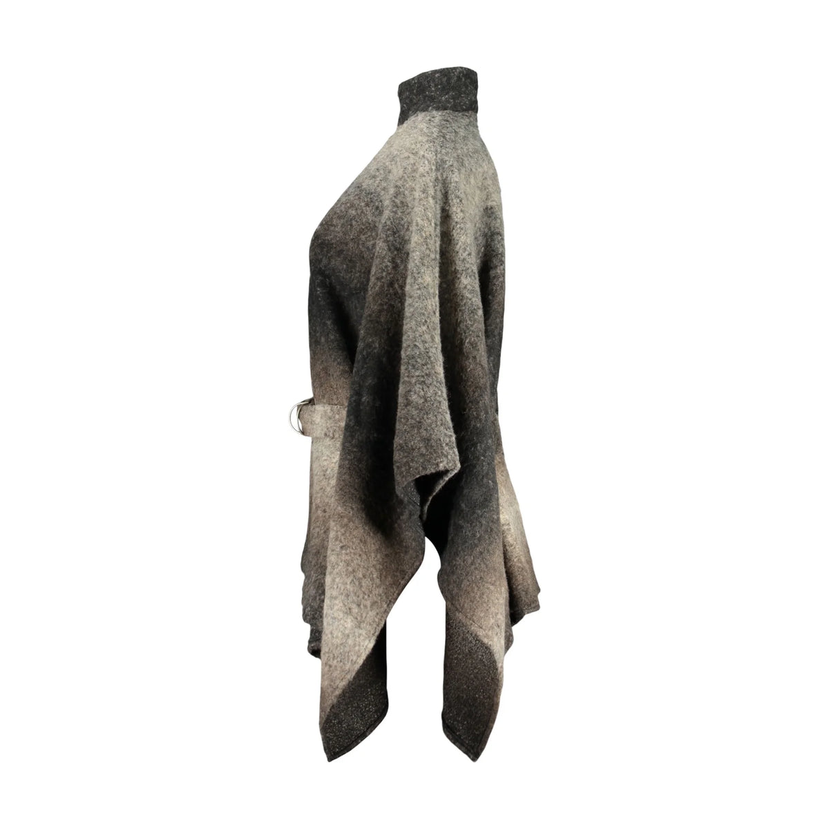 DESIGUAL PONCHO DONNA MARRONE
