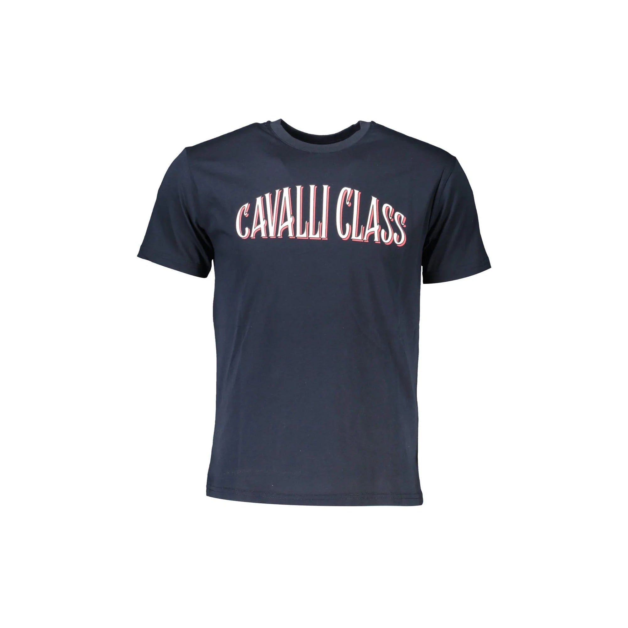 CAVALLI CLASS T-SHIRT MANICHE CORTE UOMO BLU