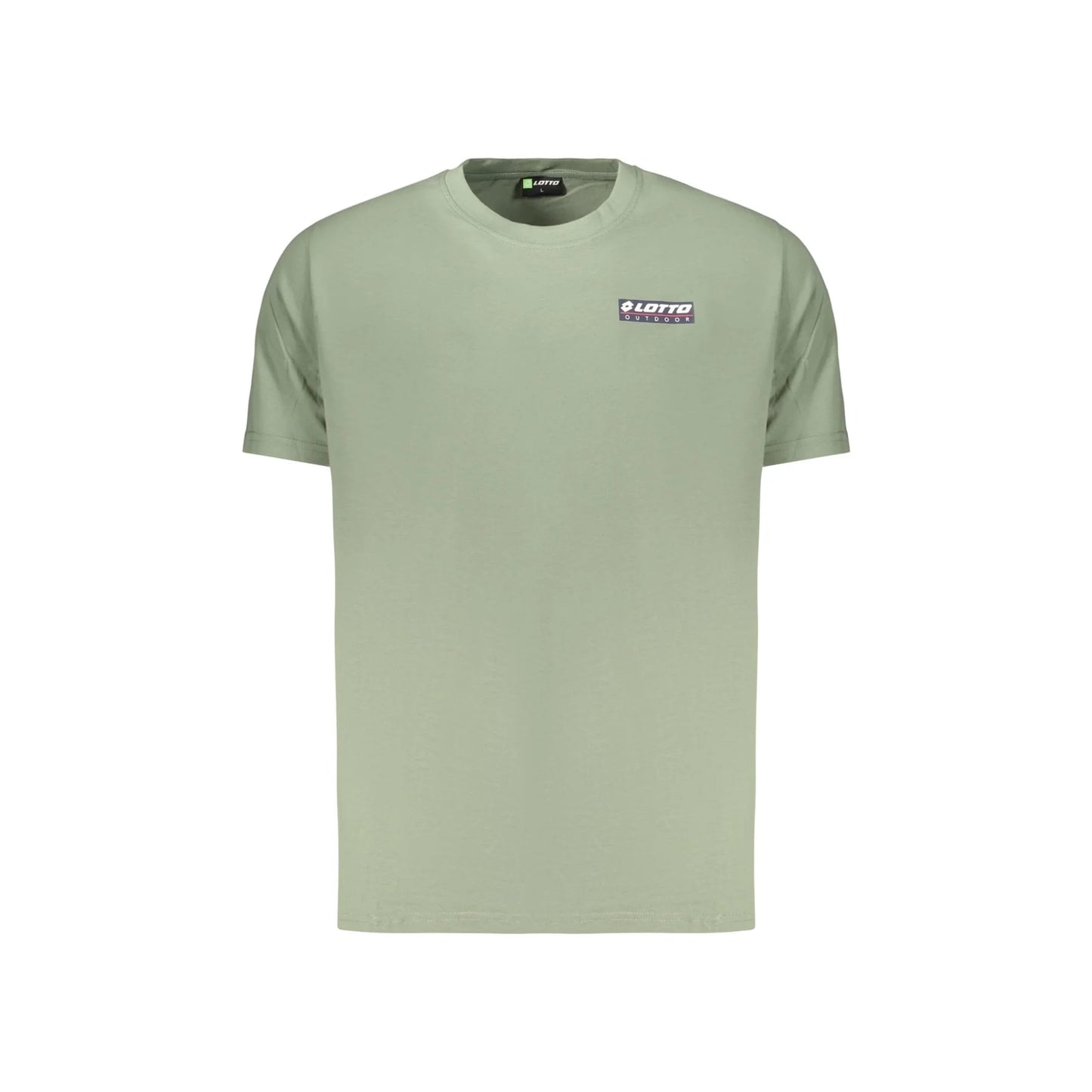 LOTTO T-SHIRT MANICHE CORTE UOMO VERDE