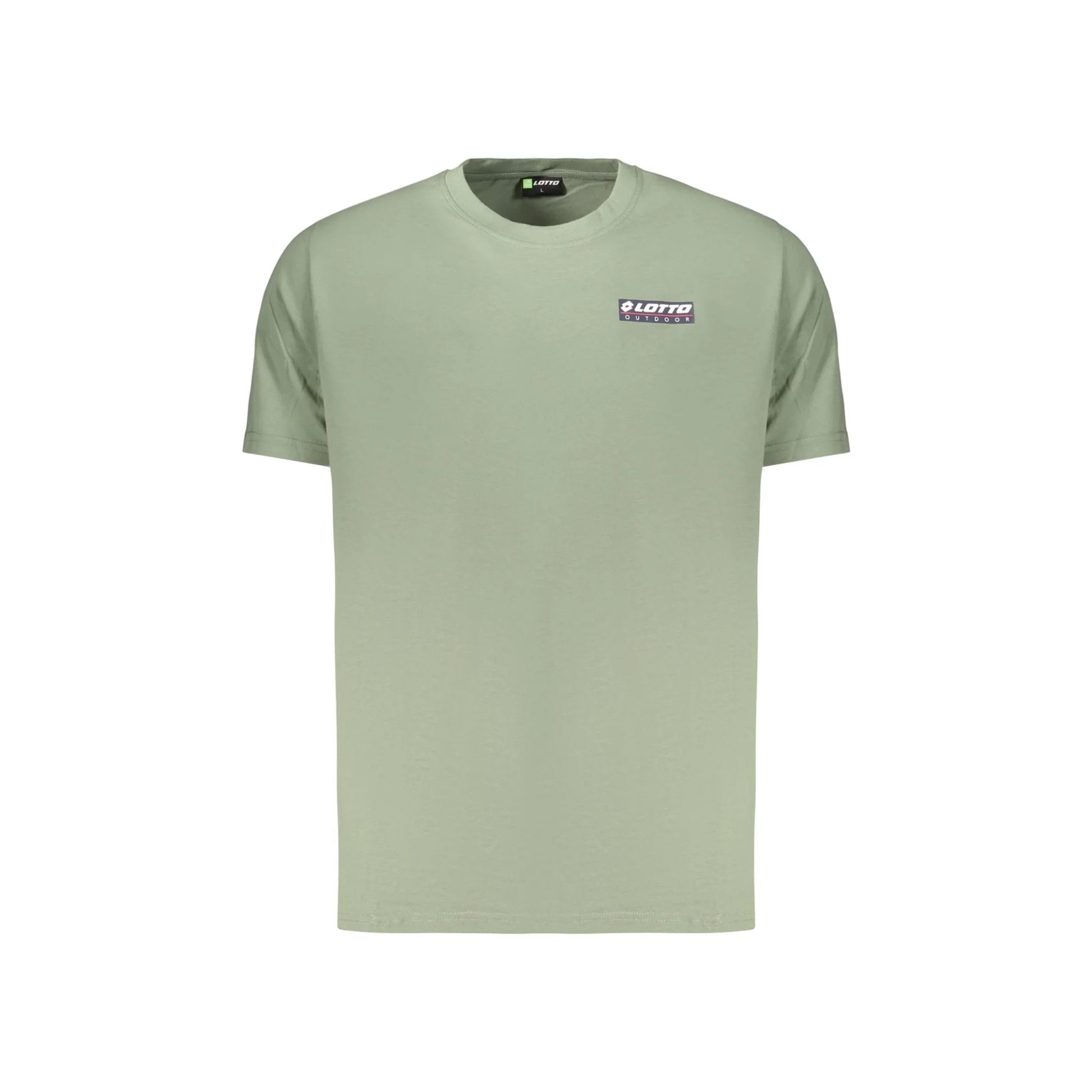 LOTTO T-SHIRT MANICHE CORTE UOMO VERDE